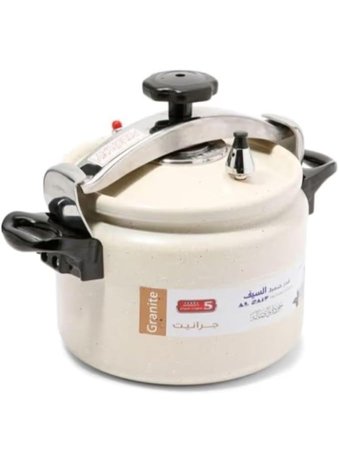 Alsaif Al Saif Saudi 9 Liter Granite Pressure Cooker - Image 1